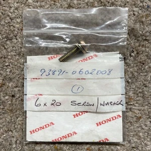 Honda CR125 CR250 CR500 CR480 CR450 1981-07 OEM Fuel Tap Screw 93891-0602008. 9 - Picture 1 of 1