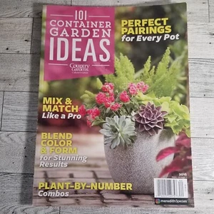 101 Container Garden Ideas Country PERFECT PAIRINGS FOR EVERY POT Succulents - Picture 1 of 6