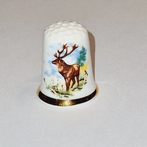 Collectors Thimble - "Inverness" - Bone China -  #235 - Picture 1 of 3