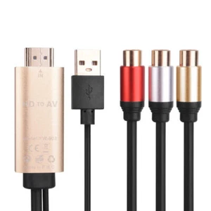 Wonderwires RCA Female x 3 a HDMI cavo audio video composito AV 1 m - Foto 1 di 3