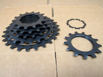 New-Old-Stock Shimano 600EX UniGlide Cassette...6-speed/13x26 (Black Finish) - Image 1 of 4