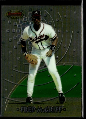 1997 Bowman's Best #94 Fred McGriff Braves  - Image 1 of 2