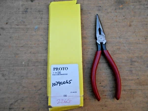 Proto® 226G Needle-Nose Pliers, w/Side Cutter, 6-5/8in, New , USA - Picture 1 of 1