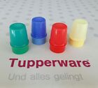 Tupperware * Eierfreunde Thermo-Eierbecher + Deckel (4x) * grn, blau, rot, gelb
