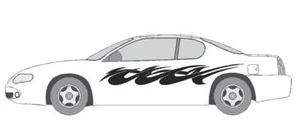 #A802 VINYL GRAPHIC SIDE DECAL AUTO SUV  VEHICLE CROSS OVER SWOOSH TRUCK VAN - Bild 1 von 3