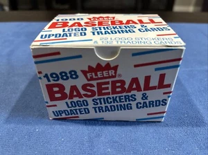 1988 Fleer Updated Baseball Complete Factory Set And 22 Team Logo Stickers Mint - Picture 1 of 2