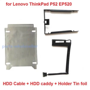 2.5 HDD SSD Hard Drive Caddy Tray Cable Connector for Lenovo ThinkPad P52 EP520 - Afbeelding 1 van 8