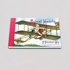 Laughing Elephant brand. Valentine Sweet hearts postcard book. 30 cards. New! - Picture 1 of 3