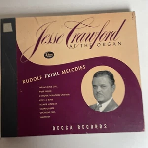 10" 78 RPM 4 Record Set-Jesse Crawford-Rudolf Friml Melodies/Decca A-548 - Picture 1 of 11