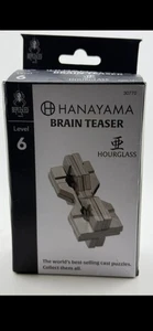 Giochi Universitari Hanayama Livello 6 Metallo Fuso Brain TeaserPuzzle Clessidra Senza Scatola - Foto 1 di 2