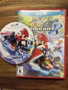 Mario Kart 8 Nintendo Wii U Complete CIB Mint Disc Tested Working - Picture 1 of 4
