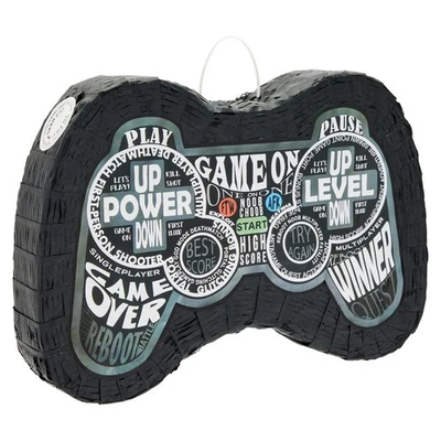 Small Video Game Controller Pinata for Gamer Birthday Party, 16.5x11x3 in - Image 1 of 4