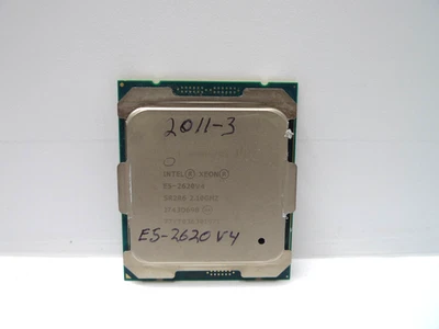 Intel Xeon E5-2620 v4 8 Cores 16 Threads 2.1GHz LGA2011 CPU - Image 1 of 2
