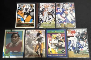 Lotto 7 carte calcio Tony Bennett RC Green Bay Packers/Indianapolis Colts LB/DE - Foto 1 di 15