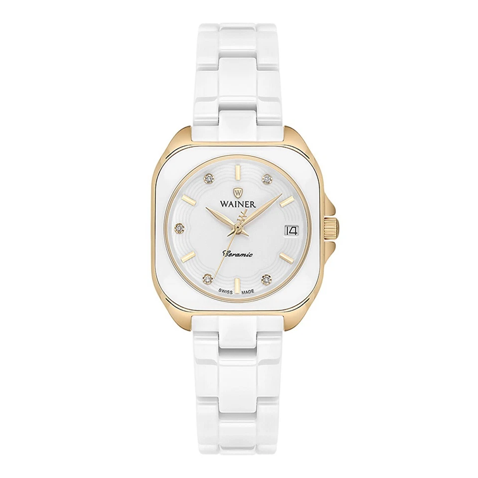 Reloj Pulsera Mujer Wainer Swiss Made WA.18070-F Cerámica Foto 1 de 3
