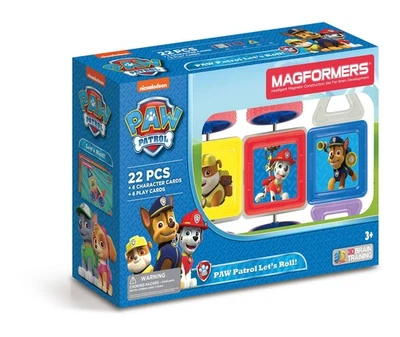 MAGFORMERS Paw Patrol 22 piezas Let's Roll Set 66004 Foto 1 de 4