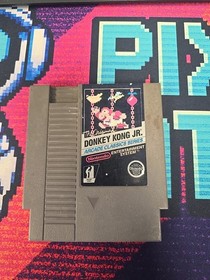 Donkey Kong Jr. (Nintendo Entertainment System, 1986) NES 5 Screw TESTED & WORKS