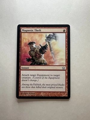 Magnetic Theft LP Fifth Dawn Magic The Gathering Mtg Lightly Played Instant - Image 1 of 2