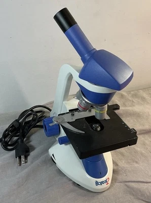 Boreal 2 Monocular Microscope. Objectives : 4x, 10x, 40x, 100x. Model: 1762-09 - Image 1 of 4