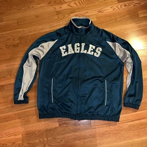 NFL Herren Philadelphia Eagles Trainingsjacke, grün, XXL Full Zip - Bild 1 von 14