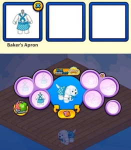 !!RETIRED!! 2020 Webkinz Jumbleberry Fields Sugarberry Prize: Baker's Apron - Picture 1 of 2
