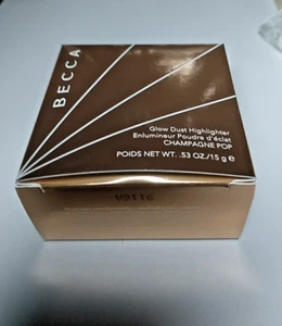 BECCA Glow Dust Highlighter - Champagne Pop, .53 OZ NIB - Picture 1 of 4