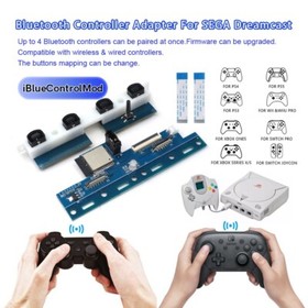 iBlueControlMod Wireless Controller Internal Adapter For SEGA Dreamcast Console