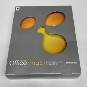 New Microsoft Office: Mac v. X for OS X , Requires Mac OS X - Picture 1 of 7