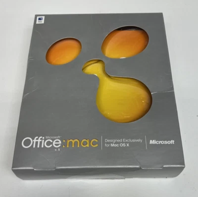 New  Microsoft Office: Mac v. X for OS X  , Requires Mac OS X - Image 1 of 4