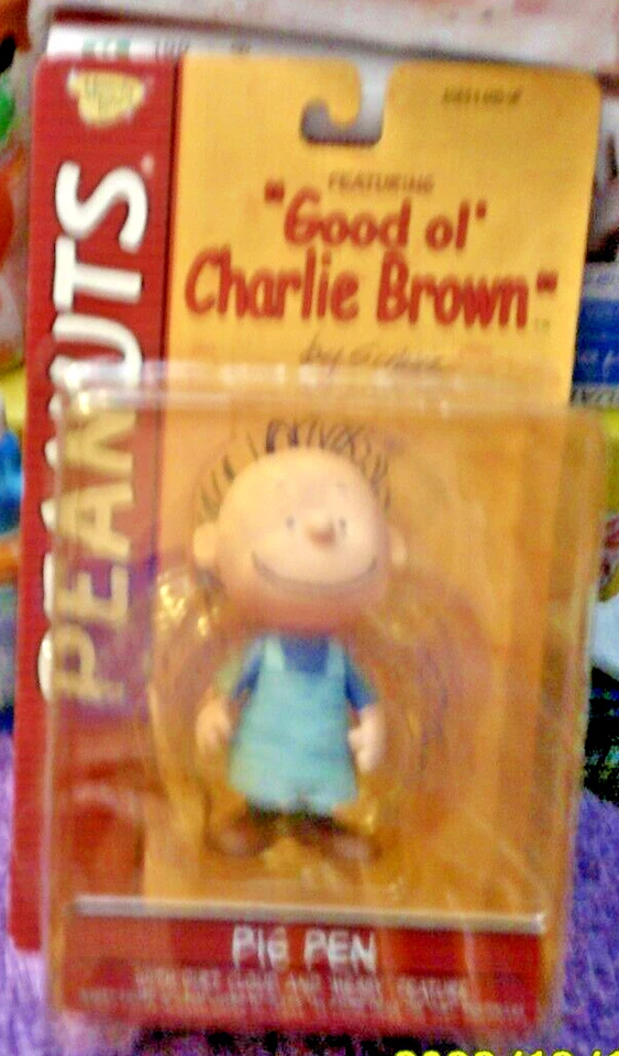 NUEVO Memory Lane Peanuts Good ol Charlie Brown Pig Pen Figura CALIENTE NUBE DE SUCIEDAD Foto 1 de 1