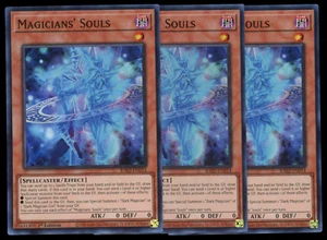 3X Magicians' Souls - Rarity Collection II RA02-EN014 Super Rare - Picture 1 of 1