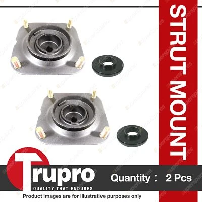 2 x Front Trupro LH/RH Strut Mount for Mazda 626 GE 2.5L 6 cyl 12/91-1/98 - image 1 of 2