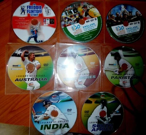 SPORT DVDs CRICKET X 10 WEST INDIES PAKISTAN LEDGENDS FREDDIE FLINTOFF STORY - Picture 1 of 12