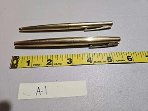 Lote de bolígrafos 12K G.F. Crown Sheaffer - iniciales JAR en uno - EE. UU. - A1 - Imagen 1 de 8
