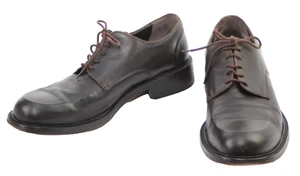 Daniel Forbes Matador Oxford Dress Dark Brown Leather Shoes ~ Men's Size 14 - Picture 1 of 10