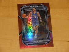 2022-23 Panini Prizm Red Prizm #245 Keegan Murray 017/299 Rookie RC
