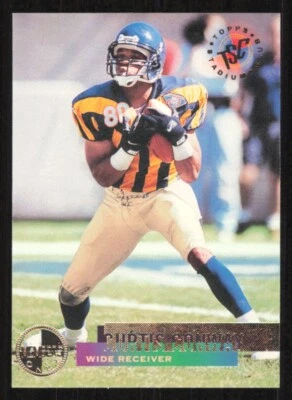 1995 Topps Stadium Club CURTIS CONWAY Members Only card CHICAGO BEARS #312 - Image 1 of 2