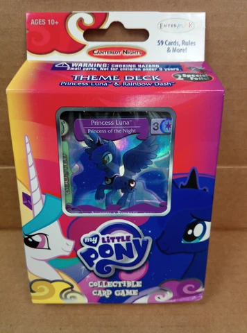 * My Little Pony Canterlot Princess Luna & Rainbow Dash Theme Deck Cover
