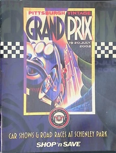 Pittsburgh Vintage Grand Prix Race Program 2003 Marquee Corvette - Picture 1 of 1