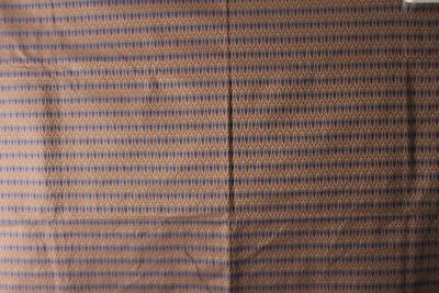 Lee Jofa, Pyramid Rhythm, Vintage Art Deco, 54" Wide X 38" Long, Color Red/Blue - Image 1 of 2