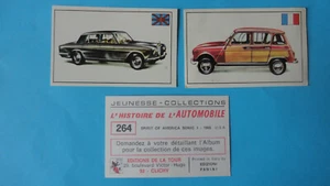 PANINI HISTOIRE DE L'AUTOMOBILE 1 VIGNETTE IMAGE A CHOISIR PARMI  130 VOIR LISTE - Picture 1 of 2
