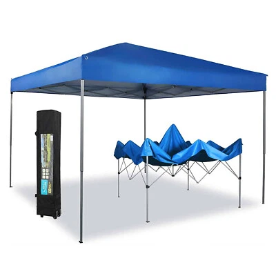 Gazebo Tent 10x10ft Sun Shade Pop Up Folding Portable UV-Block Awning Canopy - Image 1 of 4