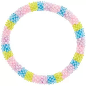 Aid Through Trade Roll-On® Bracelet "Be Egg-Straordinary" Easter Glass Beads - Picture 1 of 2