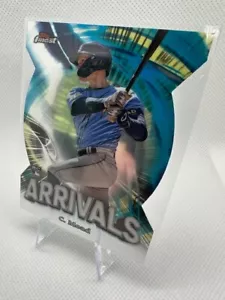 2024 TOPPS FINEST CURTIS MEAD ARRIVALS DIE CUT INSERT RC #A-11 RAYS t1 - Picture 1 of 2