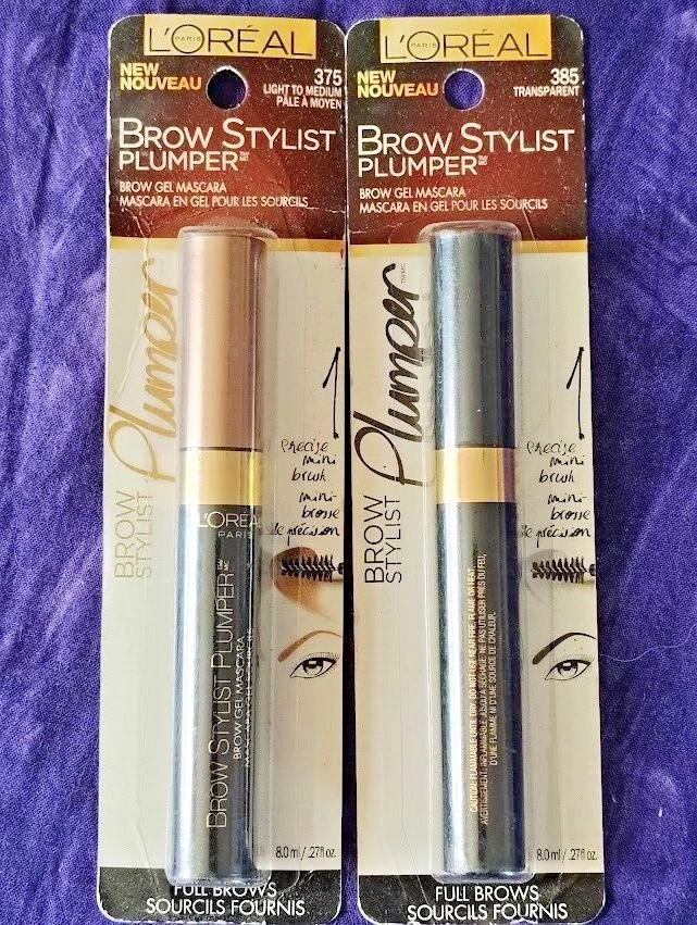 Loreal Brow Stylist Plumper Brow Gel Mascara Precise Mini Brush All Day Formula - Image 1 of 1