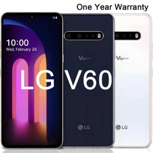Smartphone LG V60 ThinQ 5G LM-V600AM V600TM V600VM 128GB Desbloqueado - Nuevo Sellado - Imagen 1 de 16
