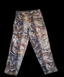 Camouflage RedHead Realtree-AP Fleece Hunting Pants Medium 33x31.5 Zipper Pocket - Picture 1 of 12