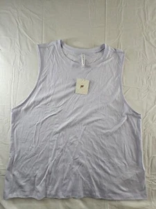 Fabletics Tank Top Women Size Large Lavender Purple Sleeveless Muscle L NEW TAG - Picture 1 of 16