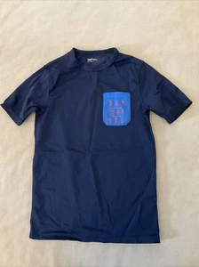 Gap 1969 kids rashguard swim top 10 boys navy blue - Picture 1 of 4