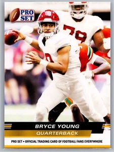 2022 Pro Set Draft #PS-01 Bryce Young Gold NCAA/NFL Football Card - Picture 1 of 2